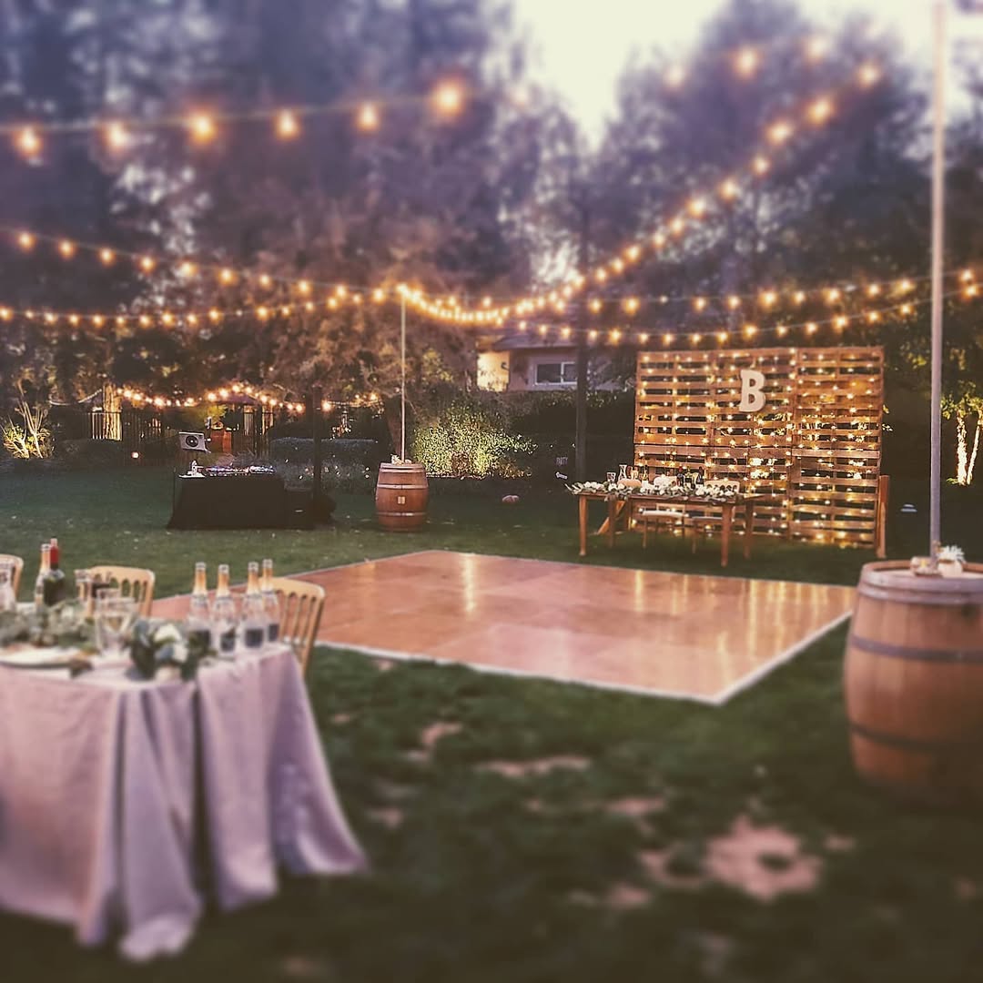 Celebration on the dance floor