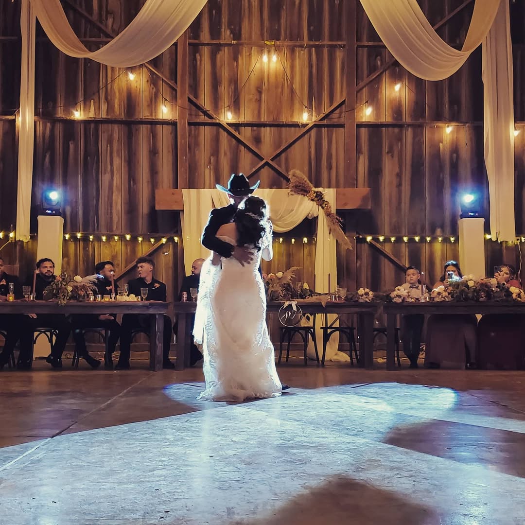 Real wedding moment