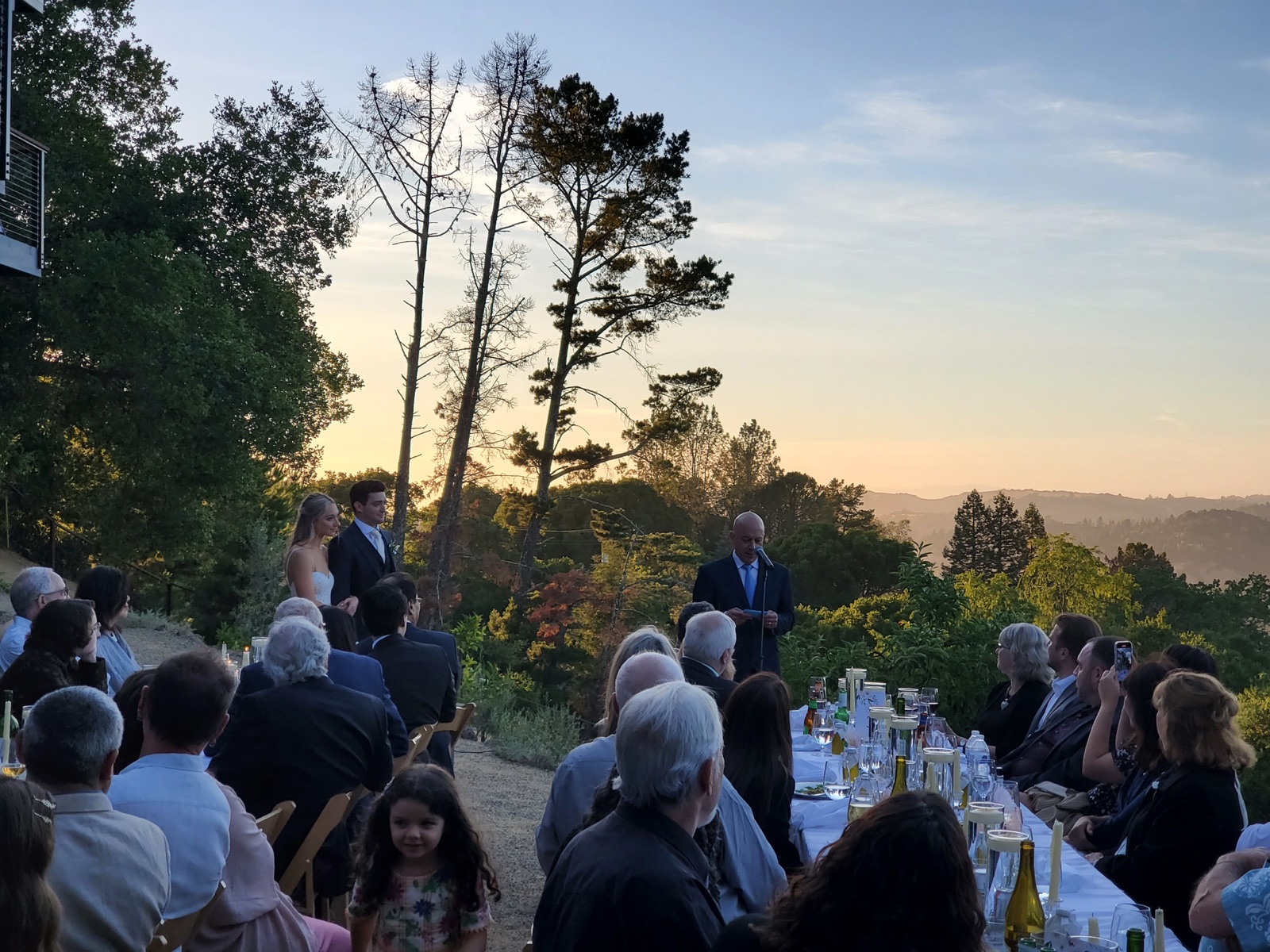 Bianca & Trevor's Hillside Sunset Wedding near Lodi, CA