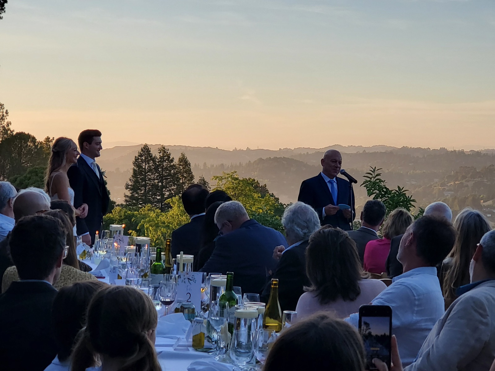Bianca & Trevor's Hillside Sunset Wedding near Lodi, CA