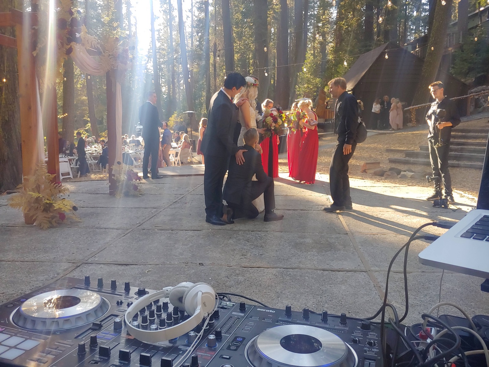 Hailey & Brandon's Forest Wedding in Jamestown, CA