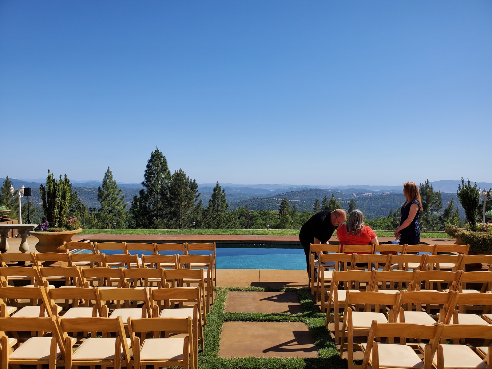 Hailey & Cameron's Hilltop Summer Wedding near Tracy, CA