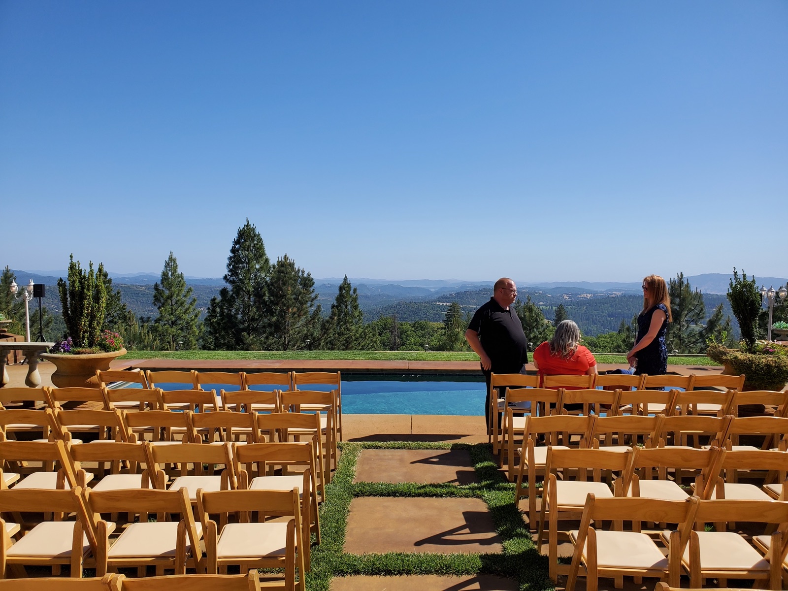 Hailey & Cameron's Hilltop Summer Wedding near Tracy, CA