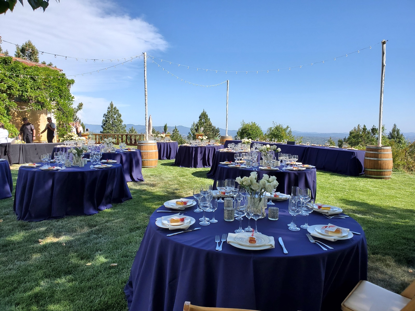 Hailey & Cameron's Hilltop Summer Wedding near Tracy, CA