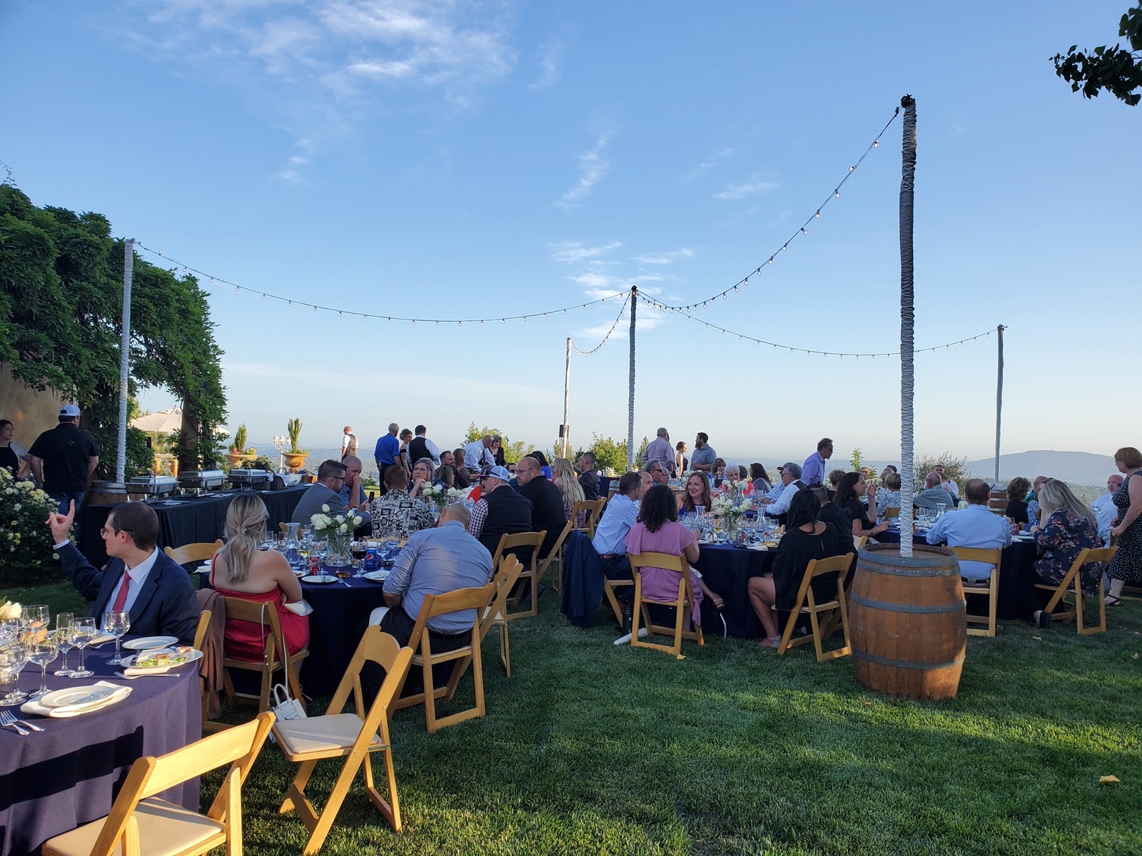 Hailey & Cameron's Hilltop Summer Wedding near Tracy, CA