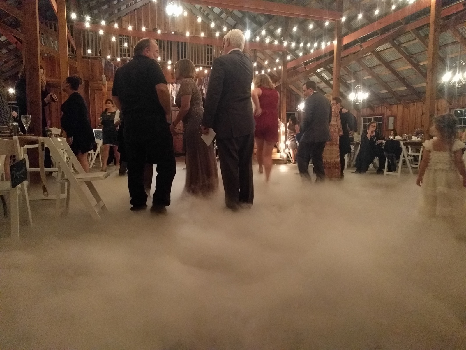 Jessica & Mark's Turlock Barn Wedding Under the String Lights