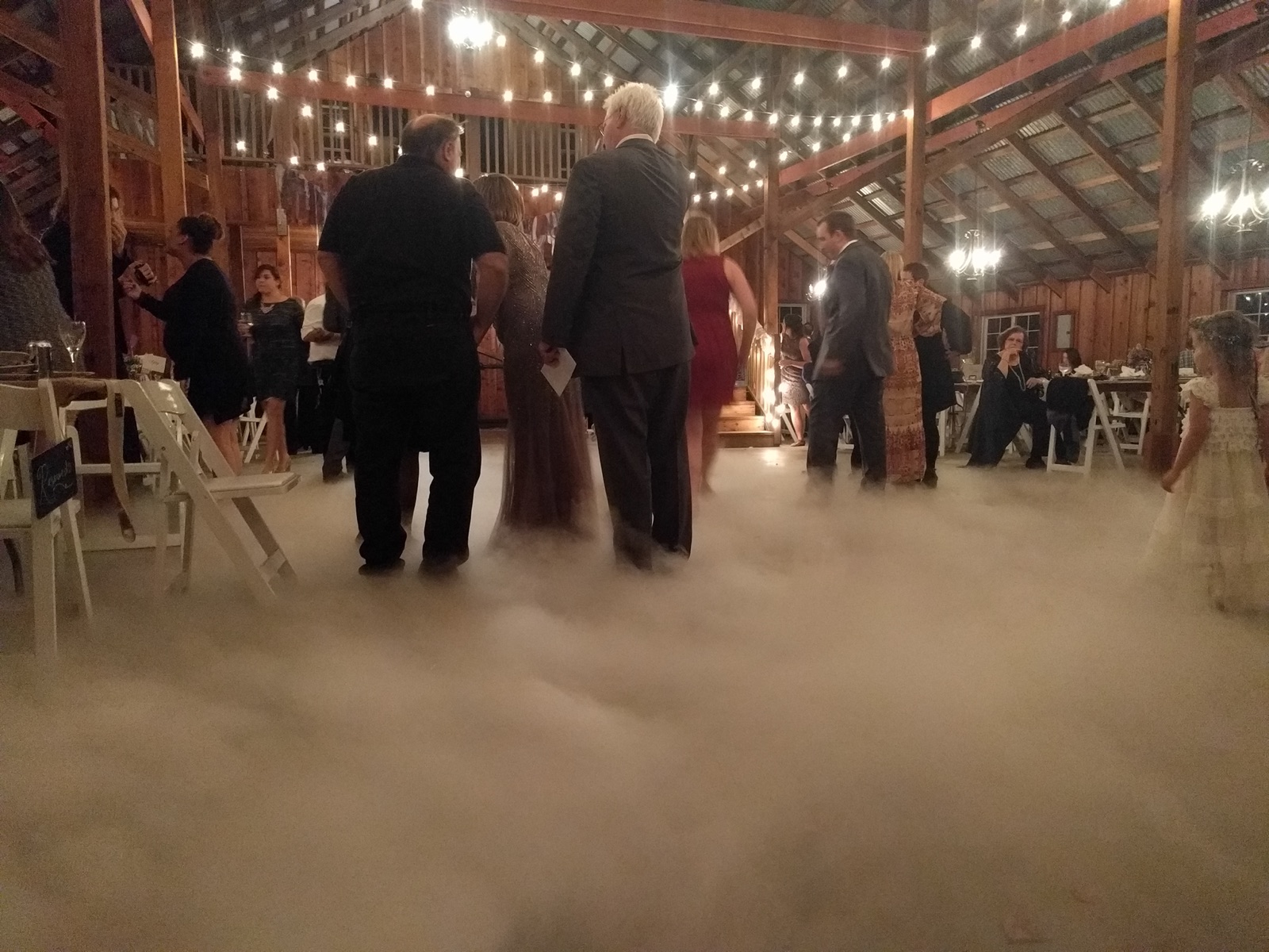 Jessica & Mark's Turlock Barn Wedding Under the String Lights