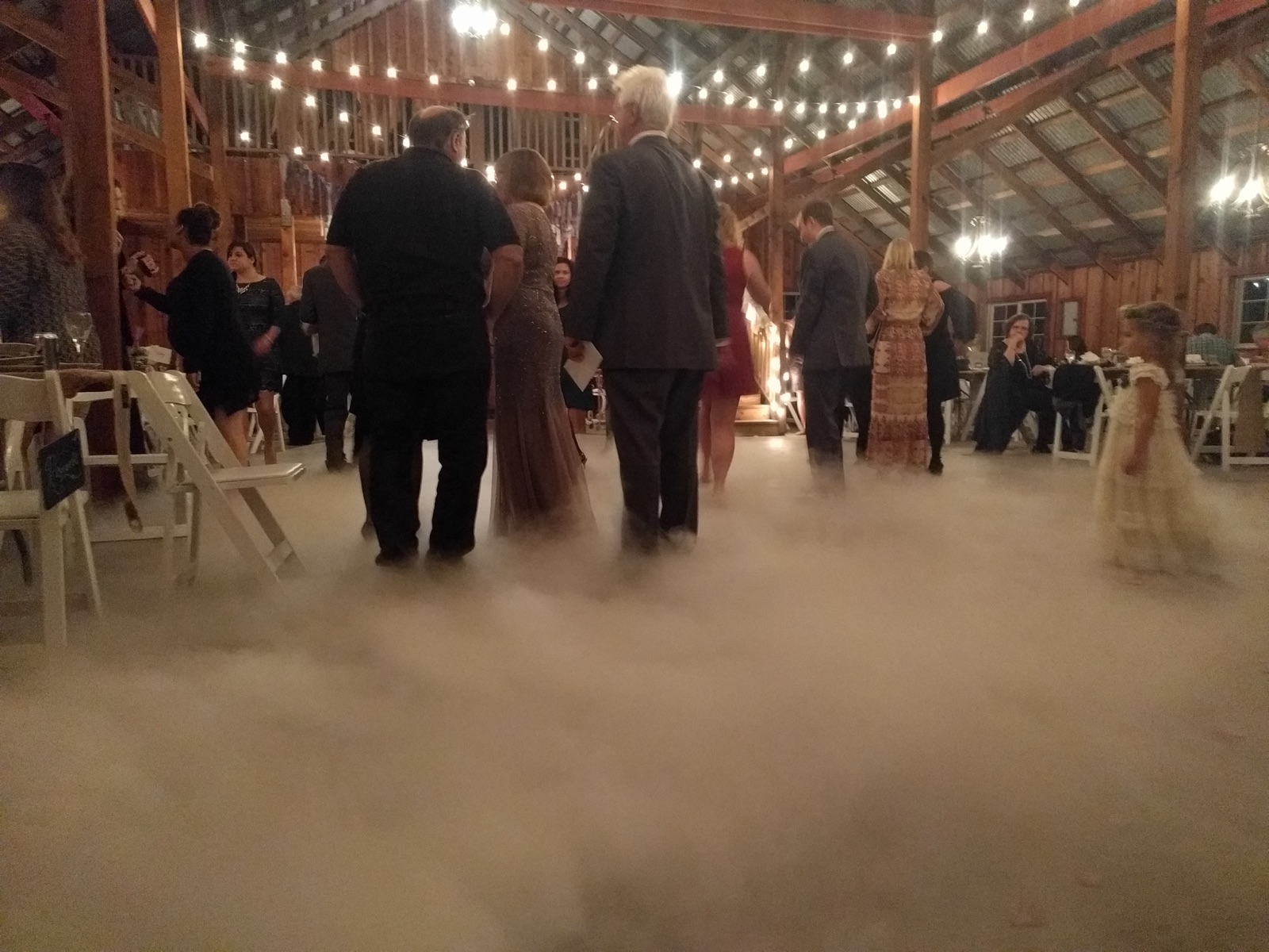 Jessica & Mark's Turlock Barn Wedding Under the String Lights