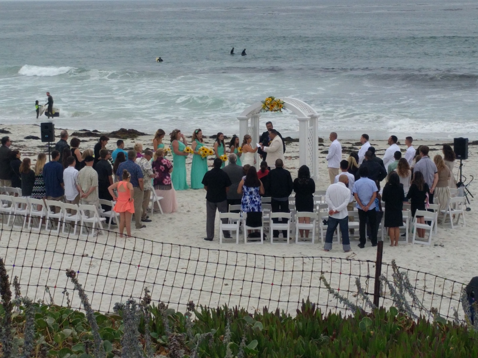 Sarah & Daniel's Coastal Wedding: Modesto Locals Tie the Knot at the Beach