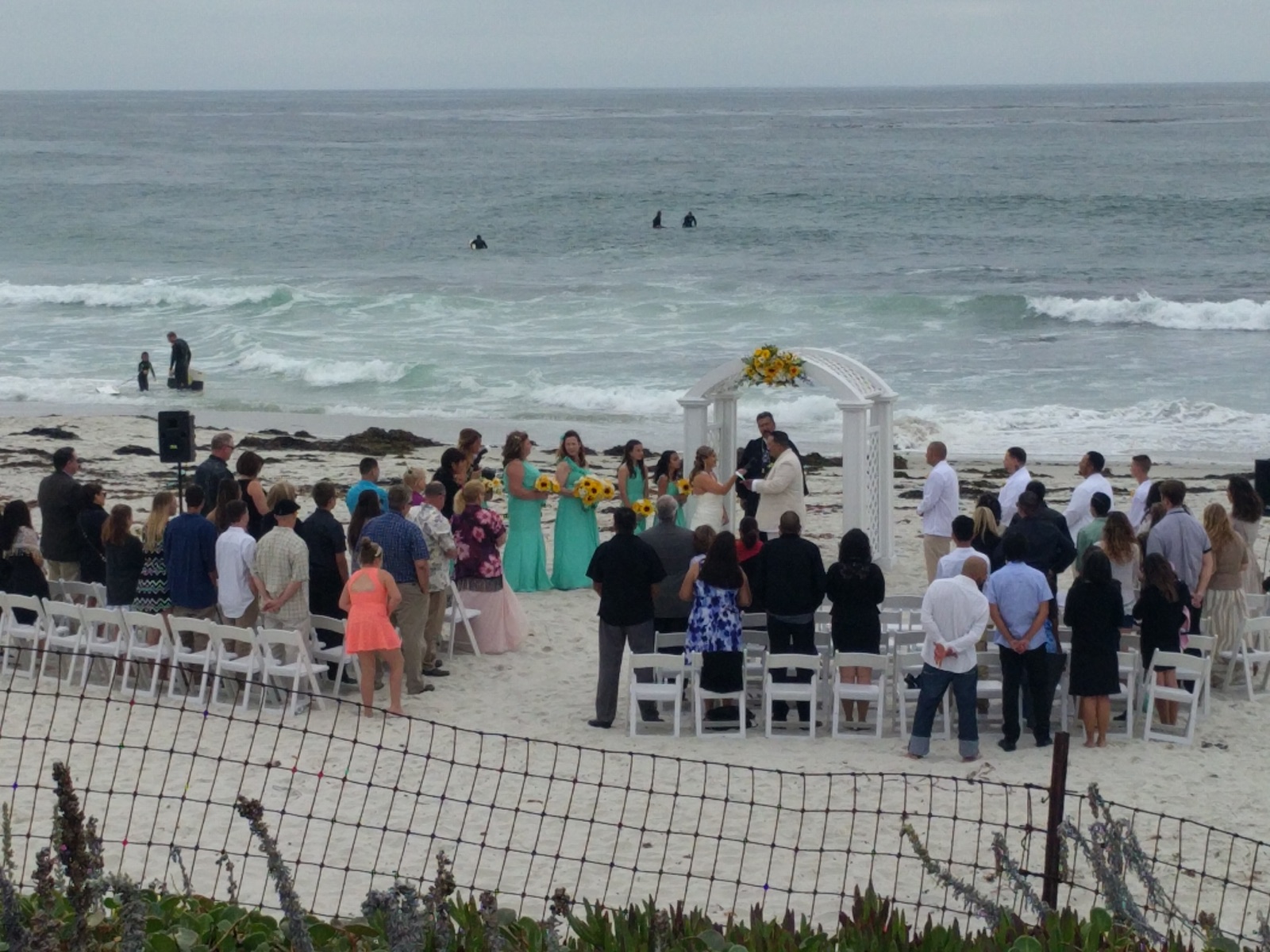 Sarah & Daniel's Coastal Wedding: Modesto Locals Tie the Knot at the Beach