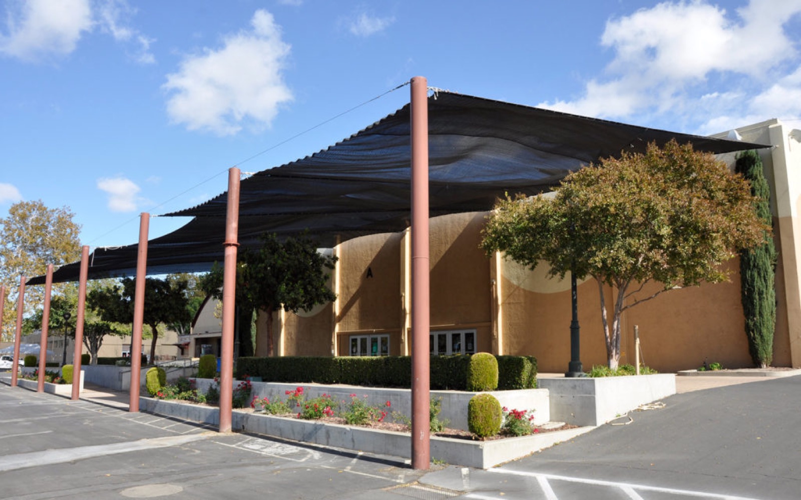 Building A event hall at Alameda County Fairgrounds Event Center in Pleasanton, California