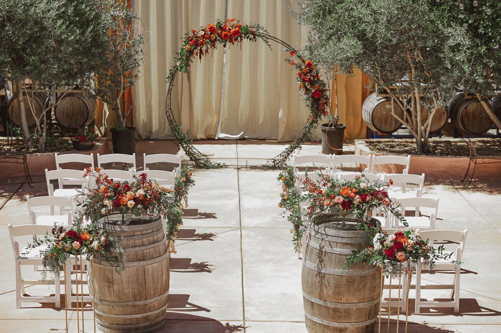 Antique-filled interior at Antiquité Midtown wedding venue in Sacramento, California