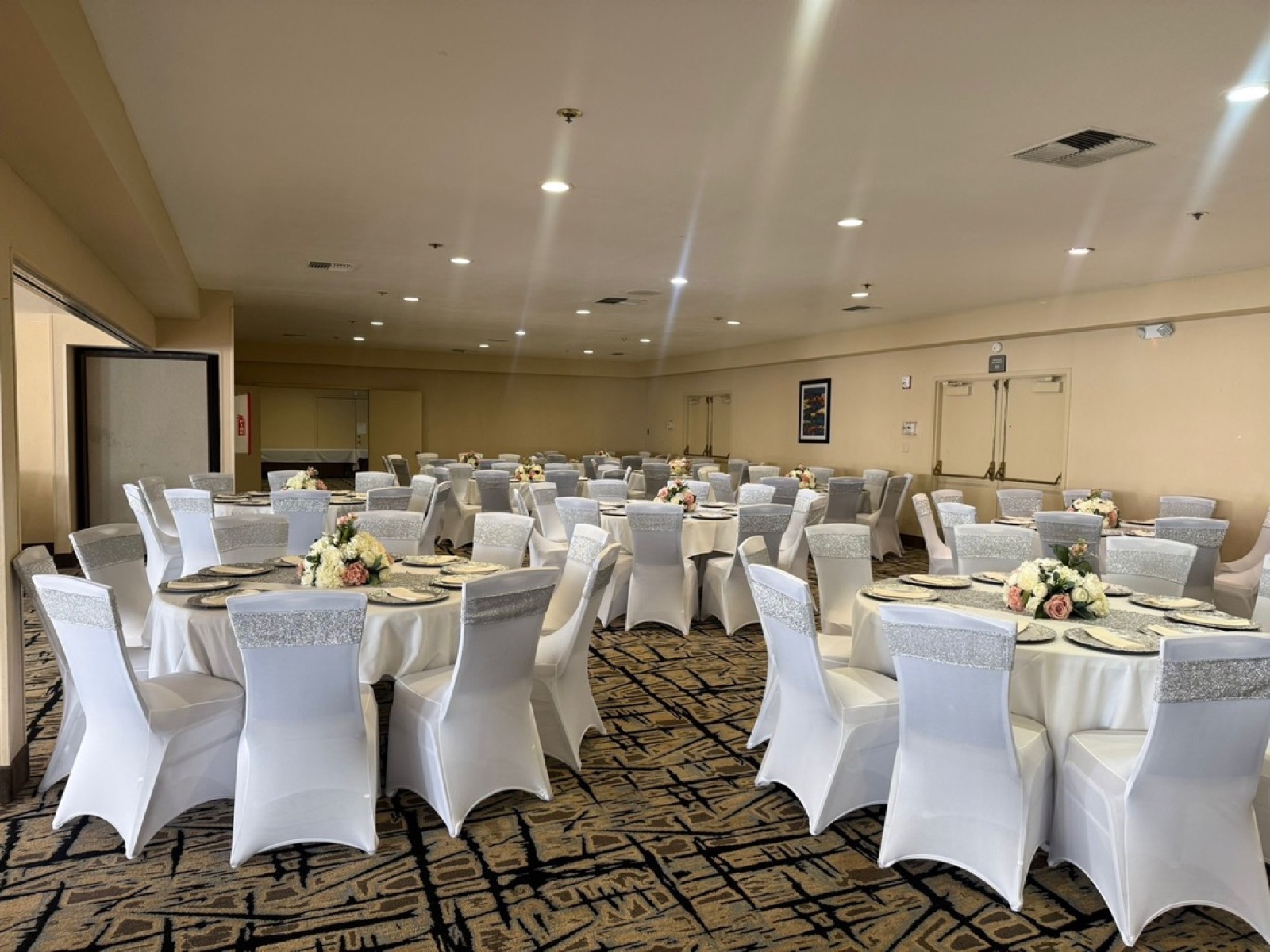 Interior event space at Best Western Plus Heritage Inn wedding venue in Stockton, California