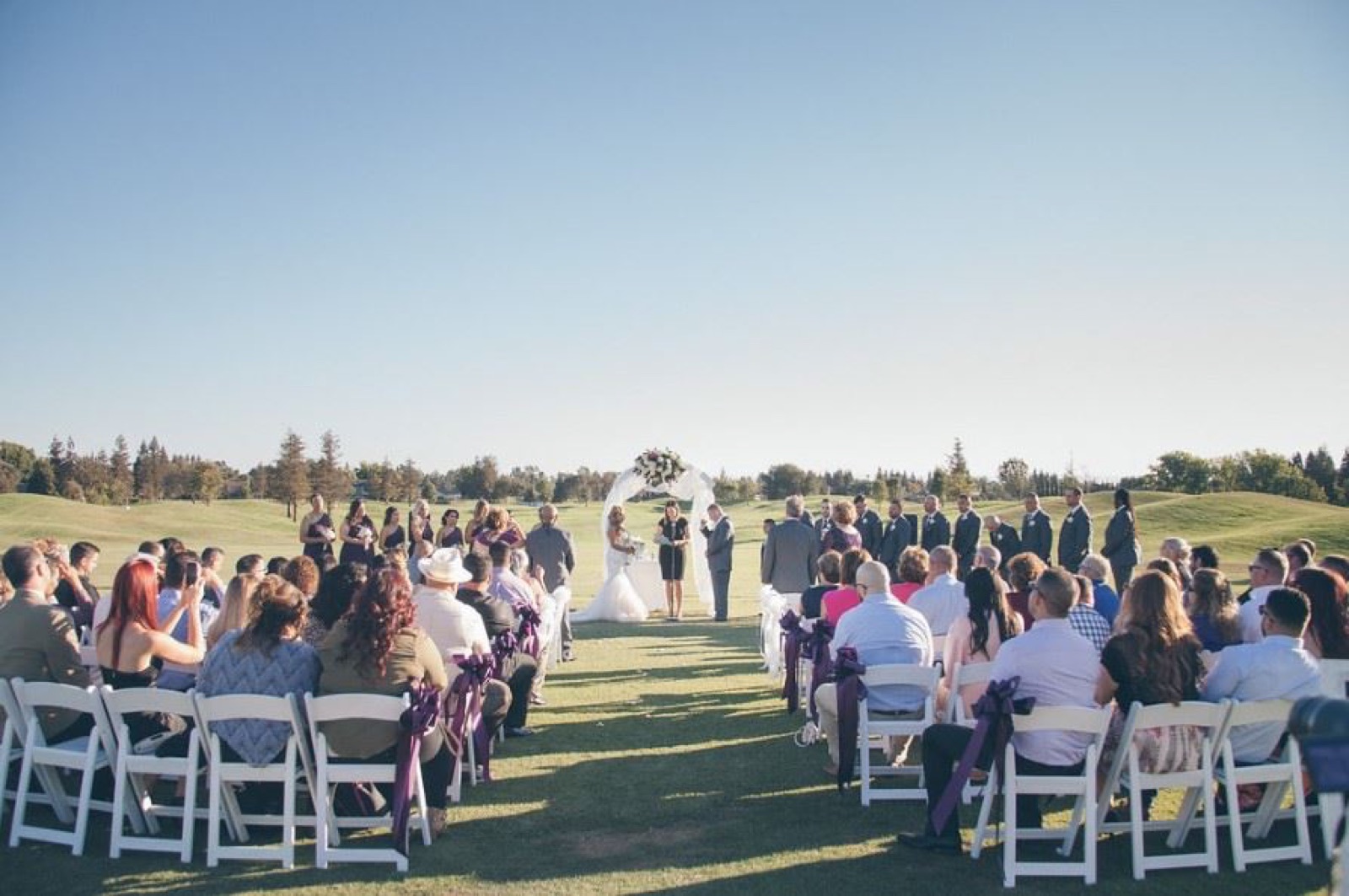 Reception room at Brookside Golf & Country Club in Stockton, California