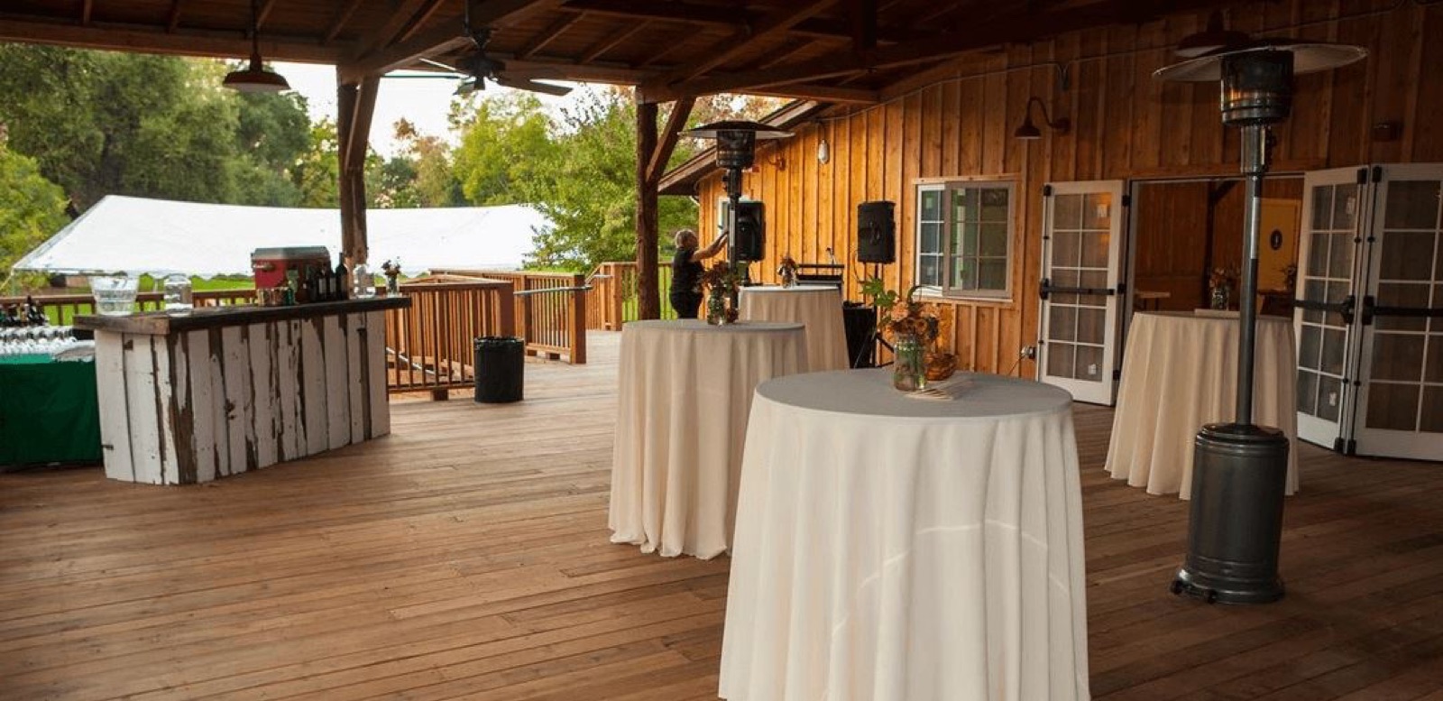 Native plant garden courtyard at Camp Pollock wedding venue in Sacramento, California