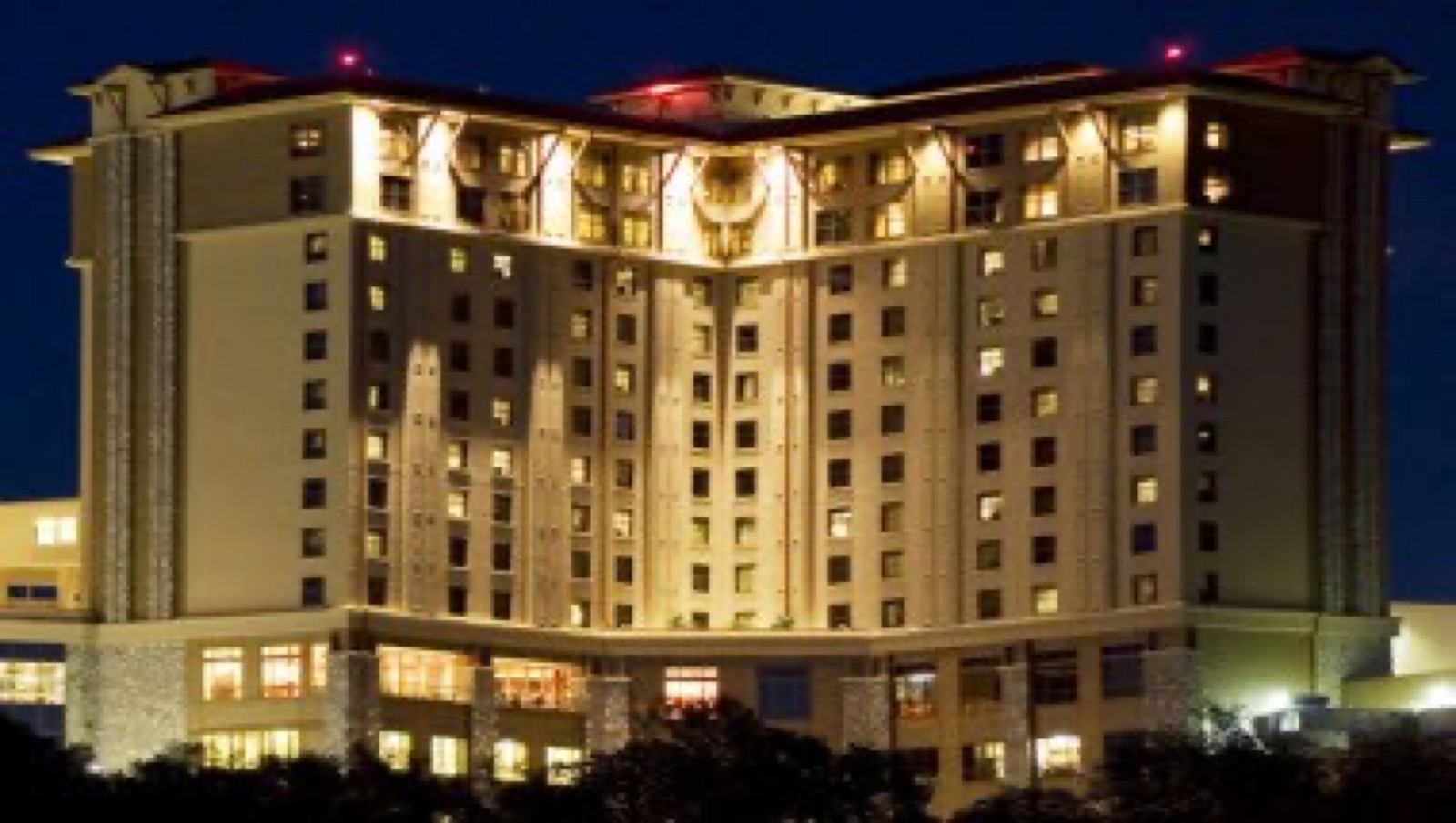 Exterior of Chukchansi Gold Resort & Casino wedding and event venue in Coarsegold, California