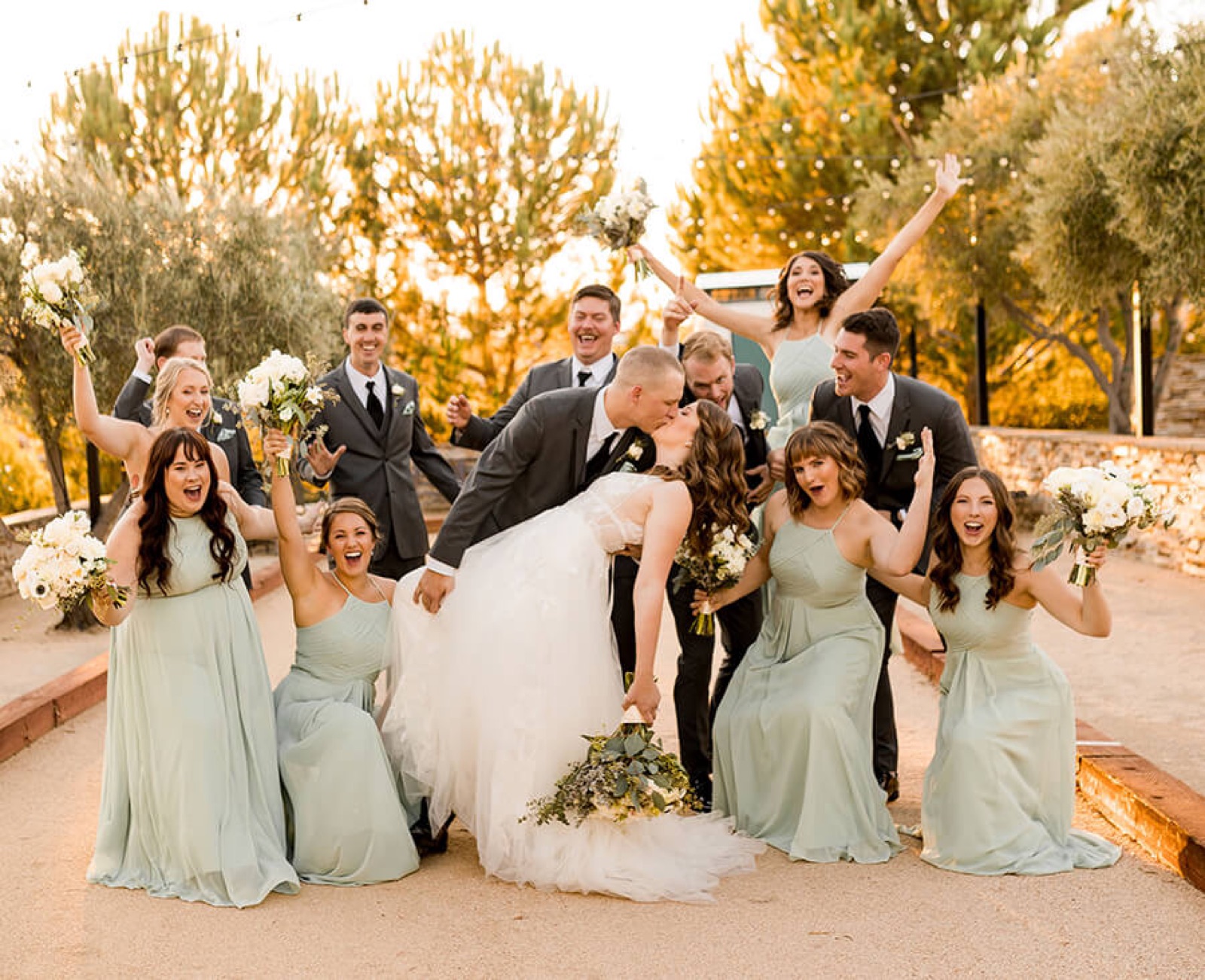 Wedding venue spaces at Club Los Meganos in Brentwood, California