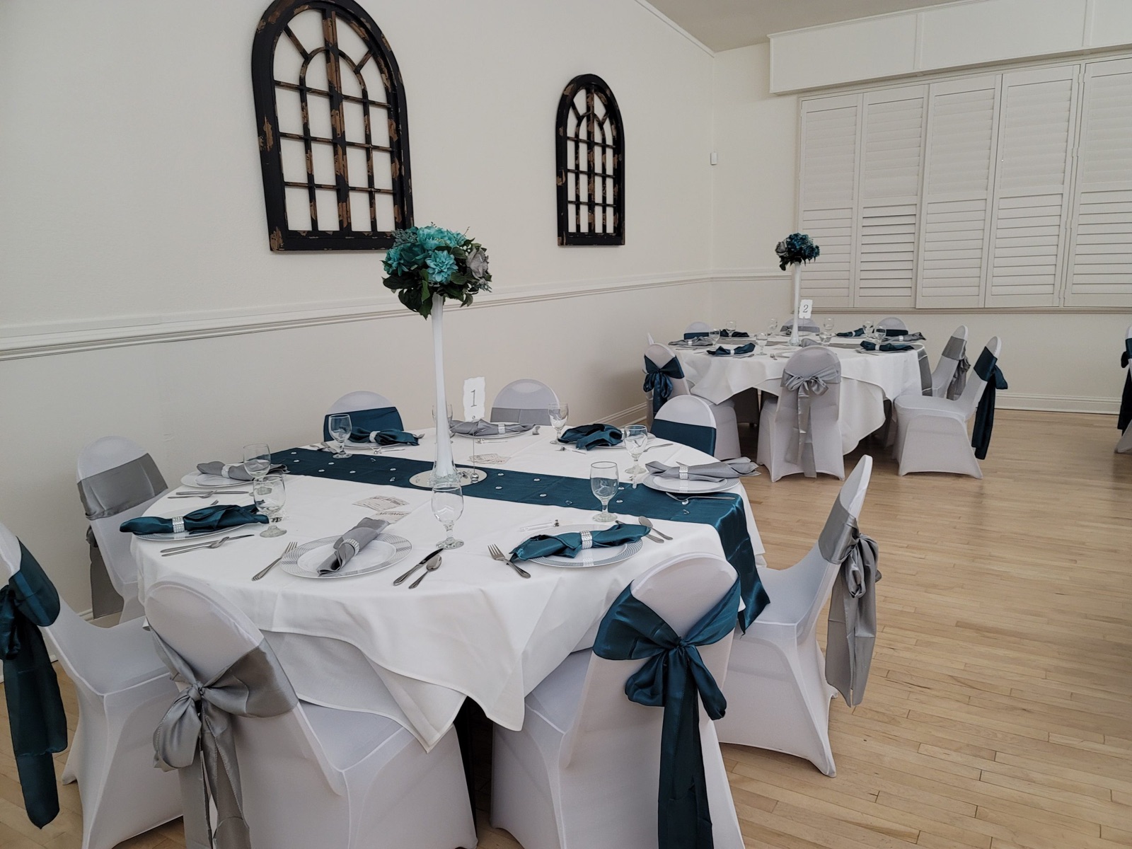 Sicilian event room interior at Dante Event Center in Sacramento, California