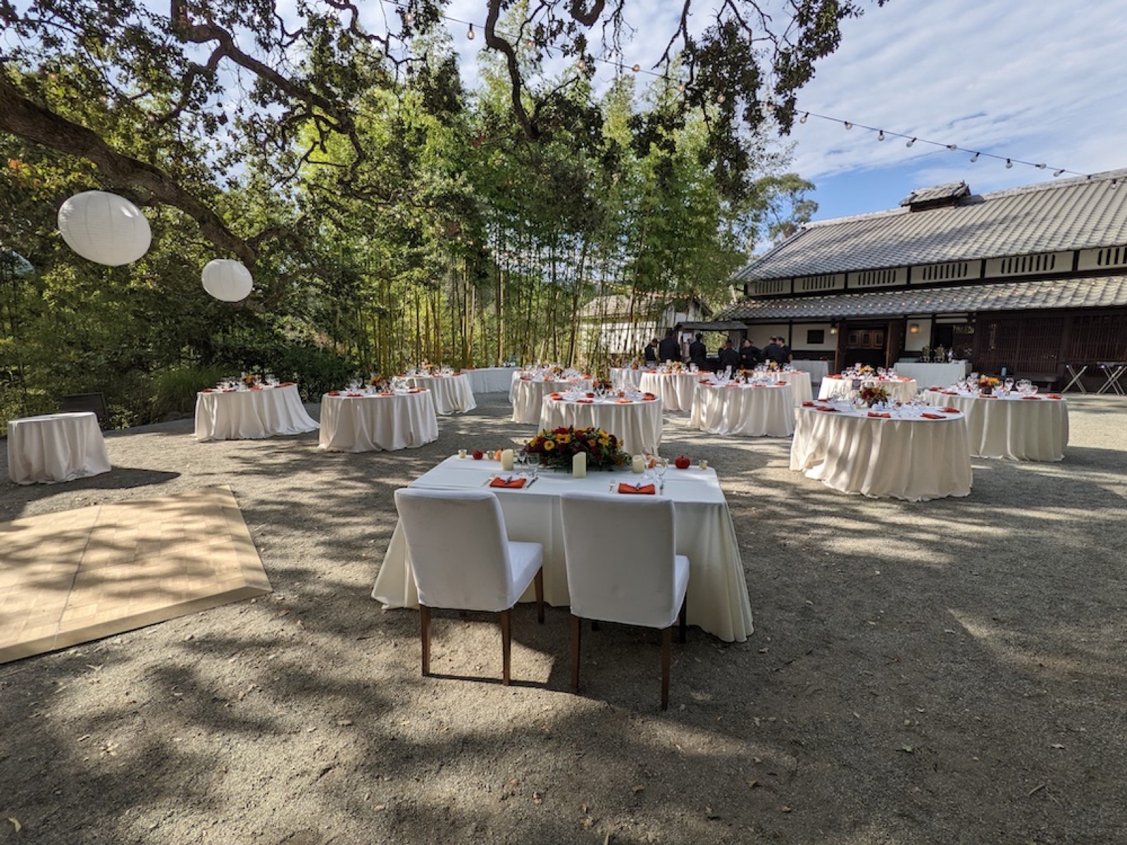 Japanese garden grounds at Hakone Estate and Gardens in Saratoga, California