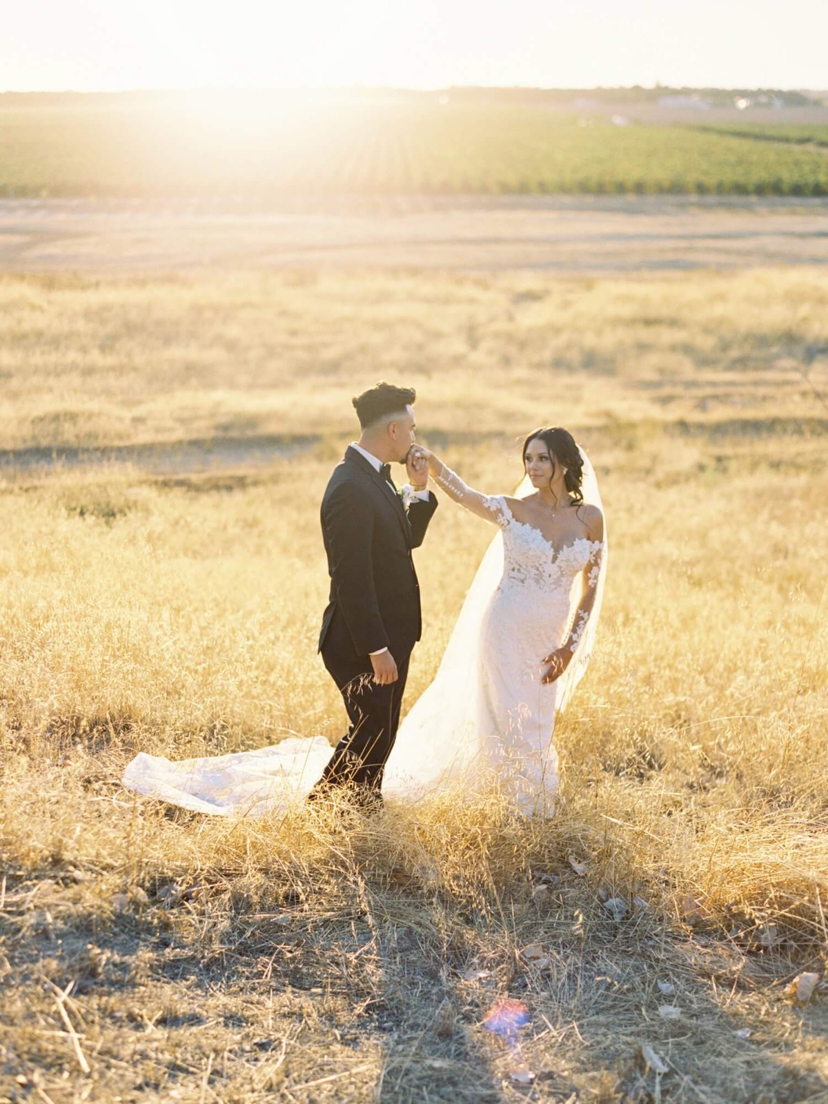 Wedding reception at Hanford Ranch Winery & Events in Galt, California