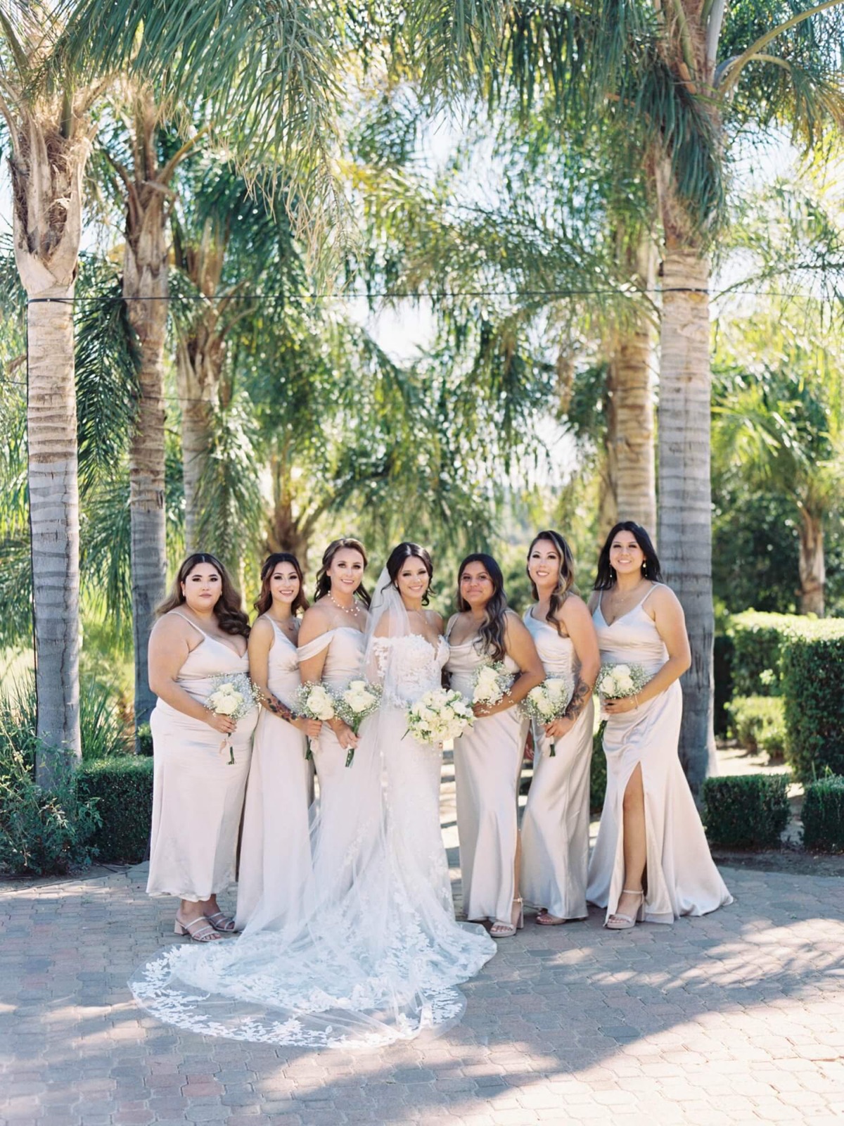 Outdoor ceremony space with vineyard views at Hanford Ranch Winery & Events in Galt, California
