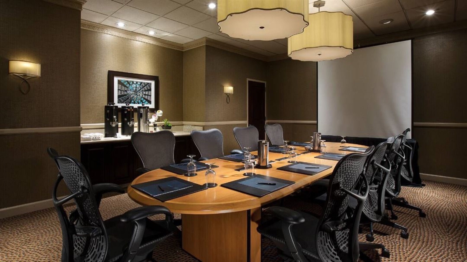 Event space at Hilton Concord wedding venue in Concord, California