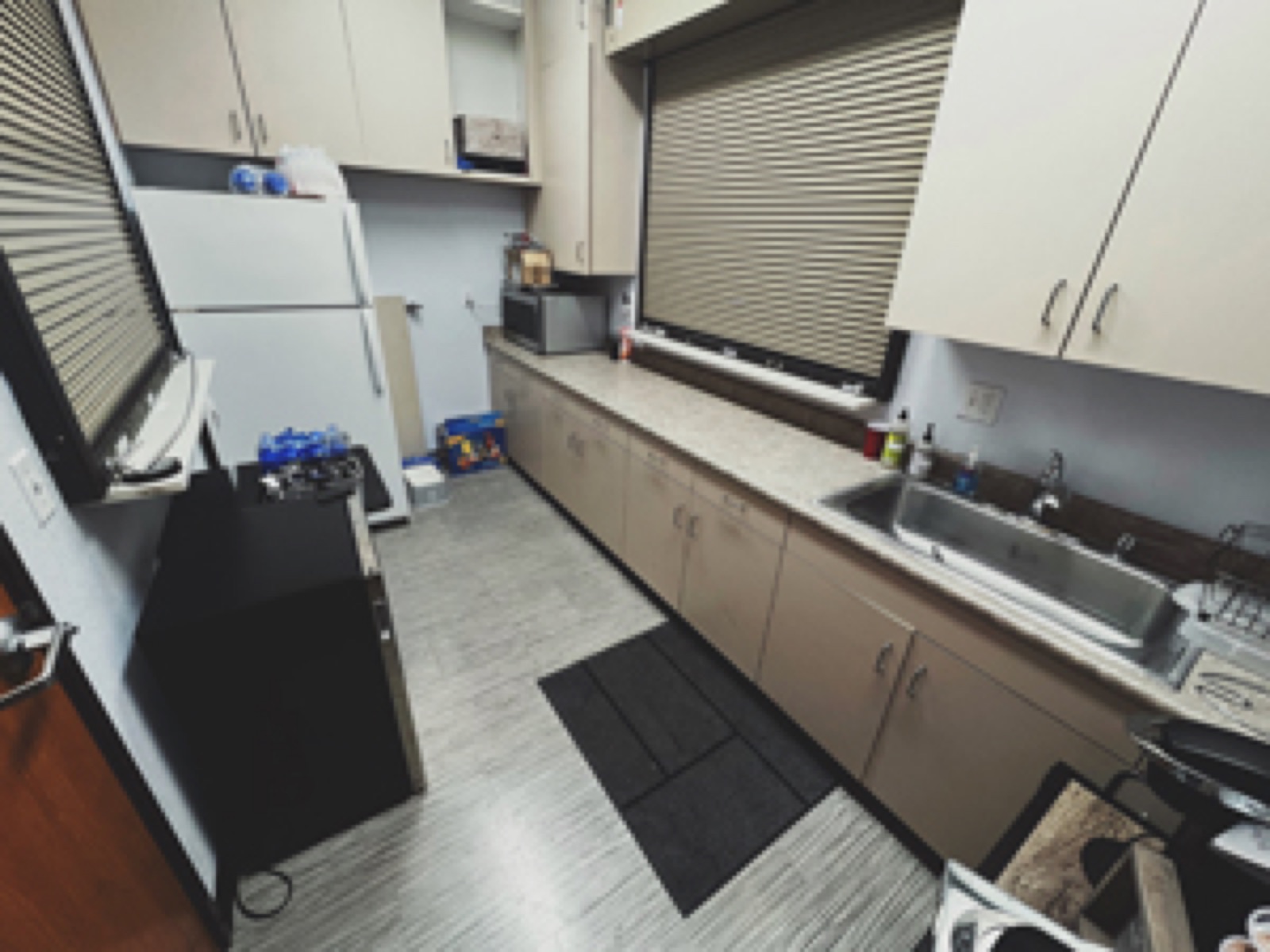 Kitchenette at New Life Event Hall wedding venue in Lathrop, California