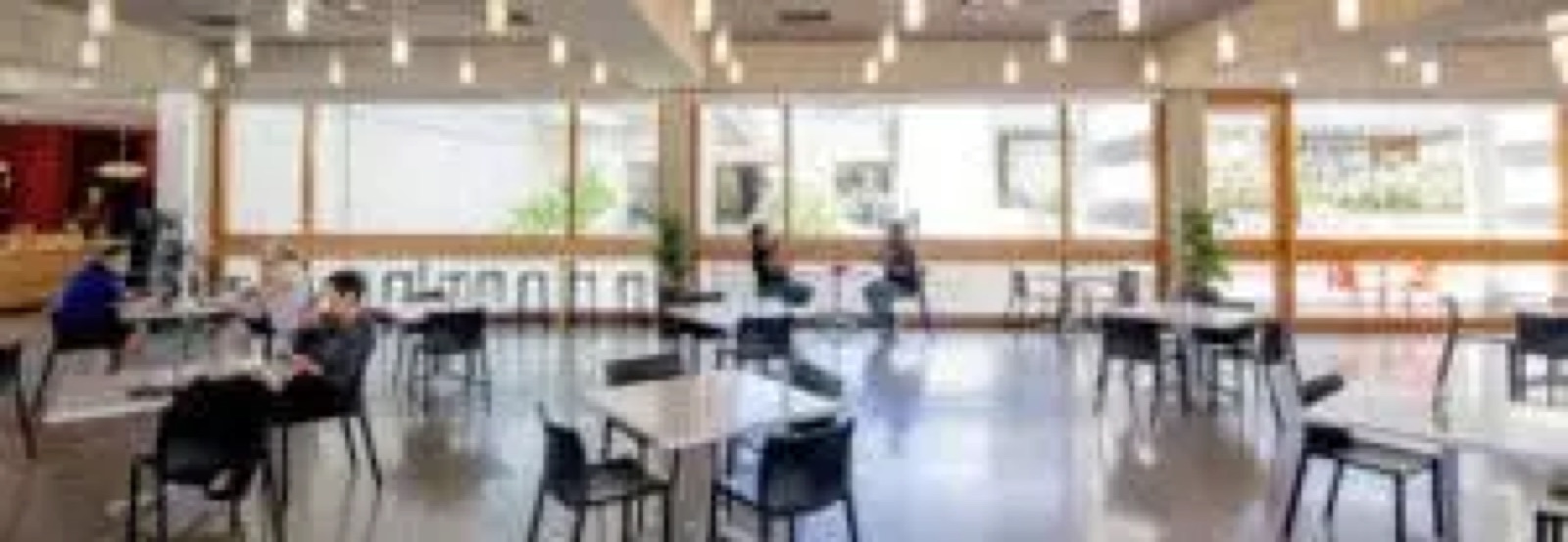 Town Fare Cafe reception space at Oakland Museum of California in Oakland, CA