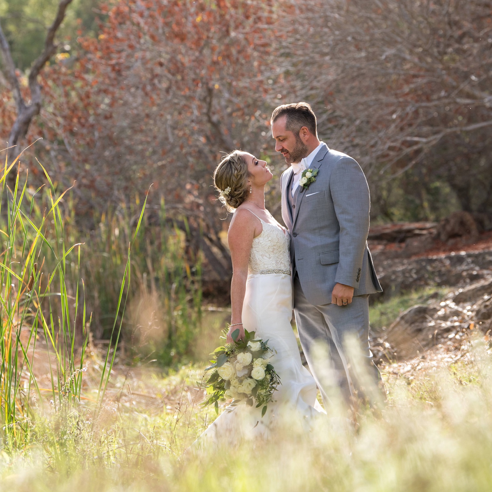 Estate vineyard and oak setting at Prospect 772 Wine Company wedding venue in Angels Camp, California