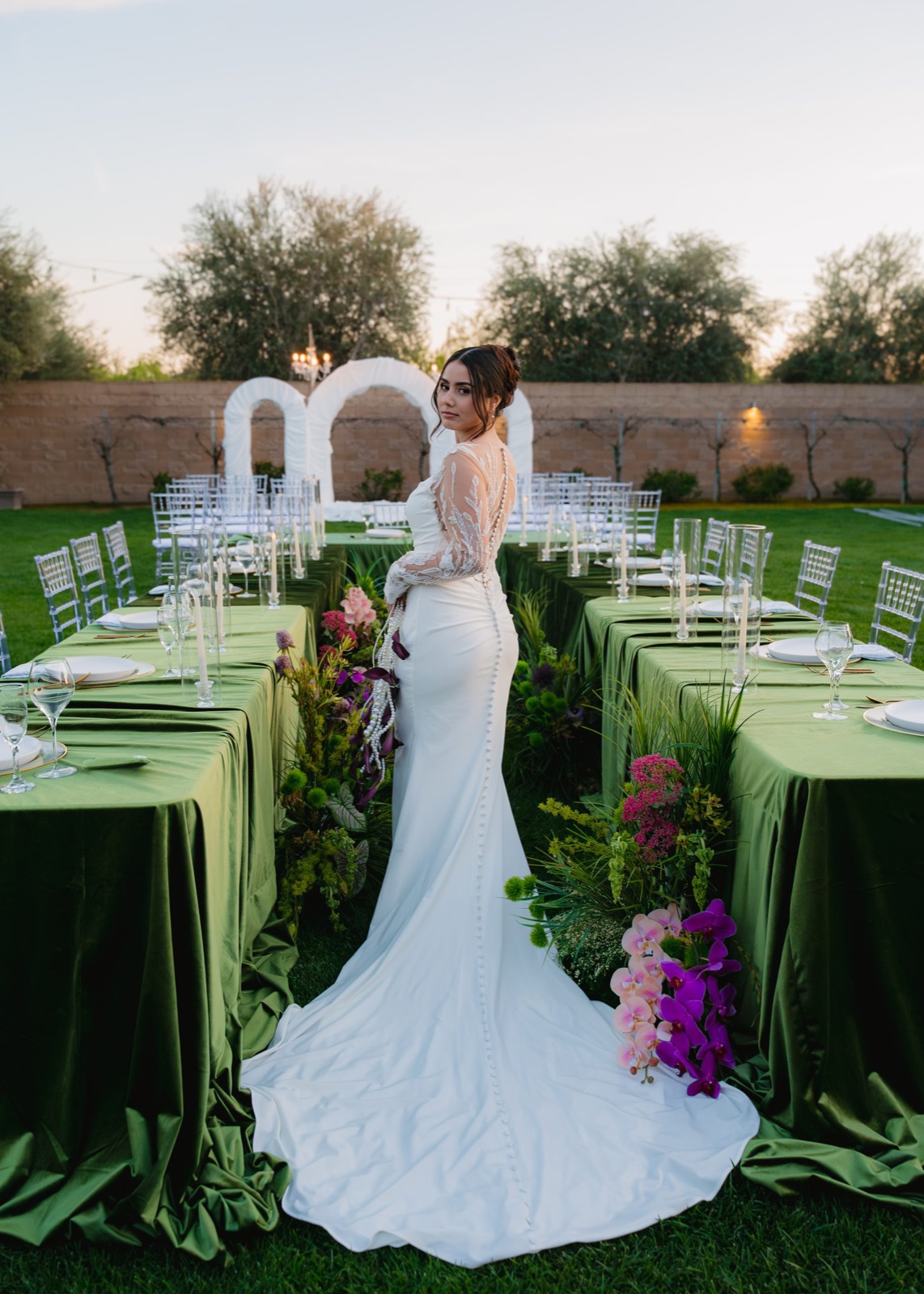 Vineyard and event grounds at San Joaquin Wine Company in Madera, California