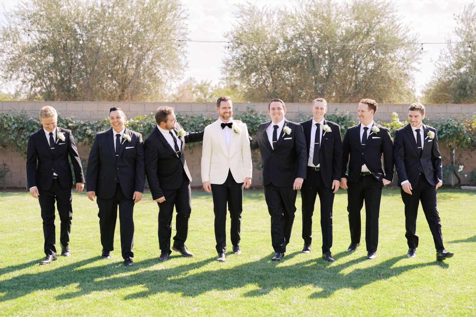 Wedding reception space at San Joaquin Wine Company winery in Madera, California