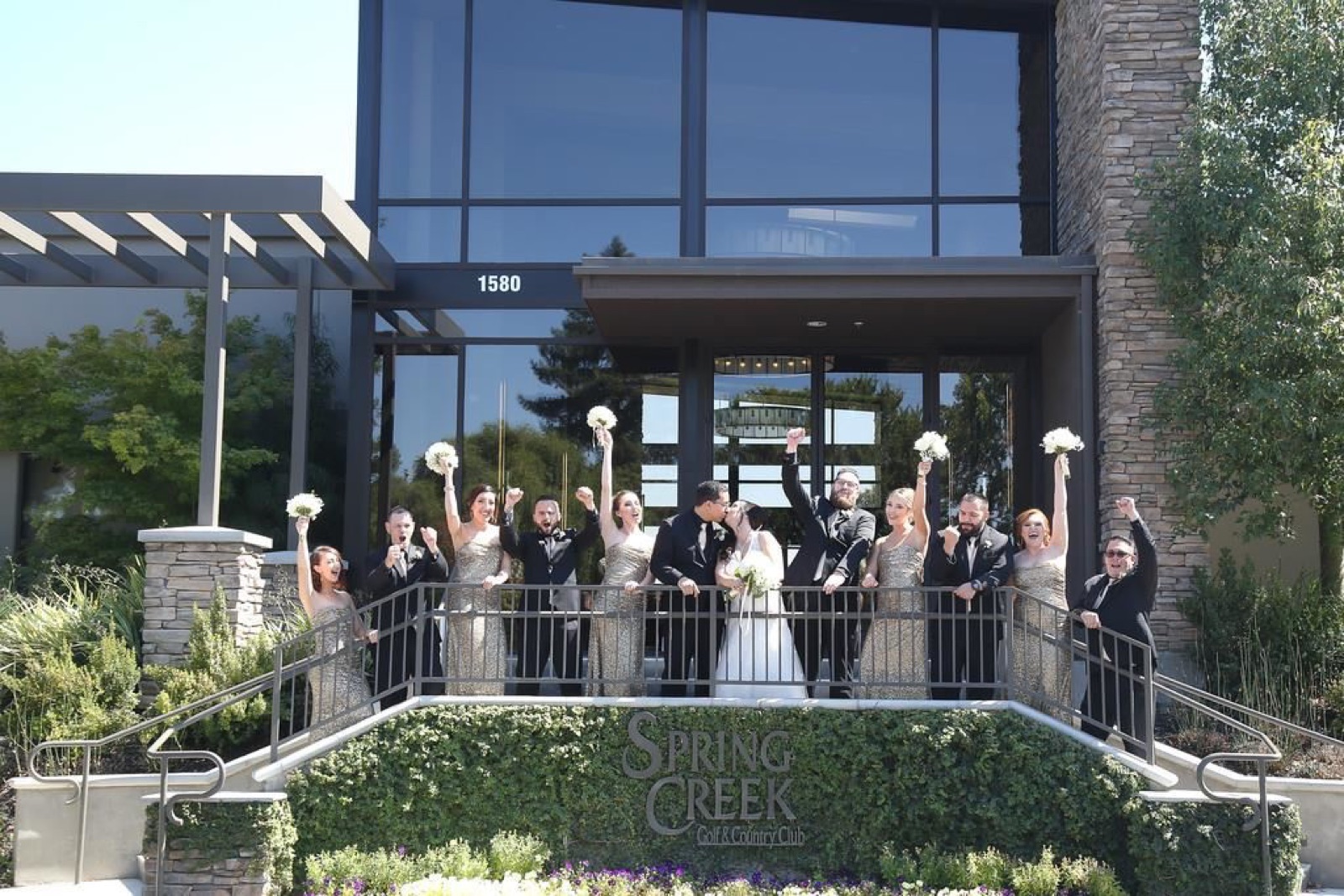 Clubhouse reception space at Spring Creek Golf and Country Club in Ripon, California