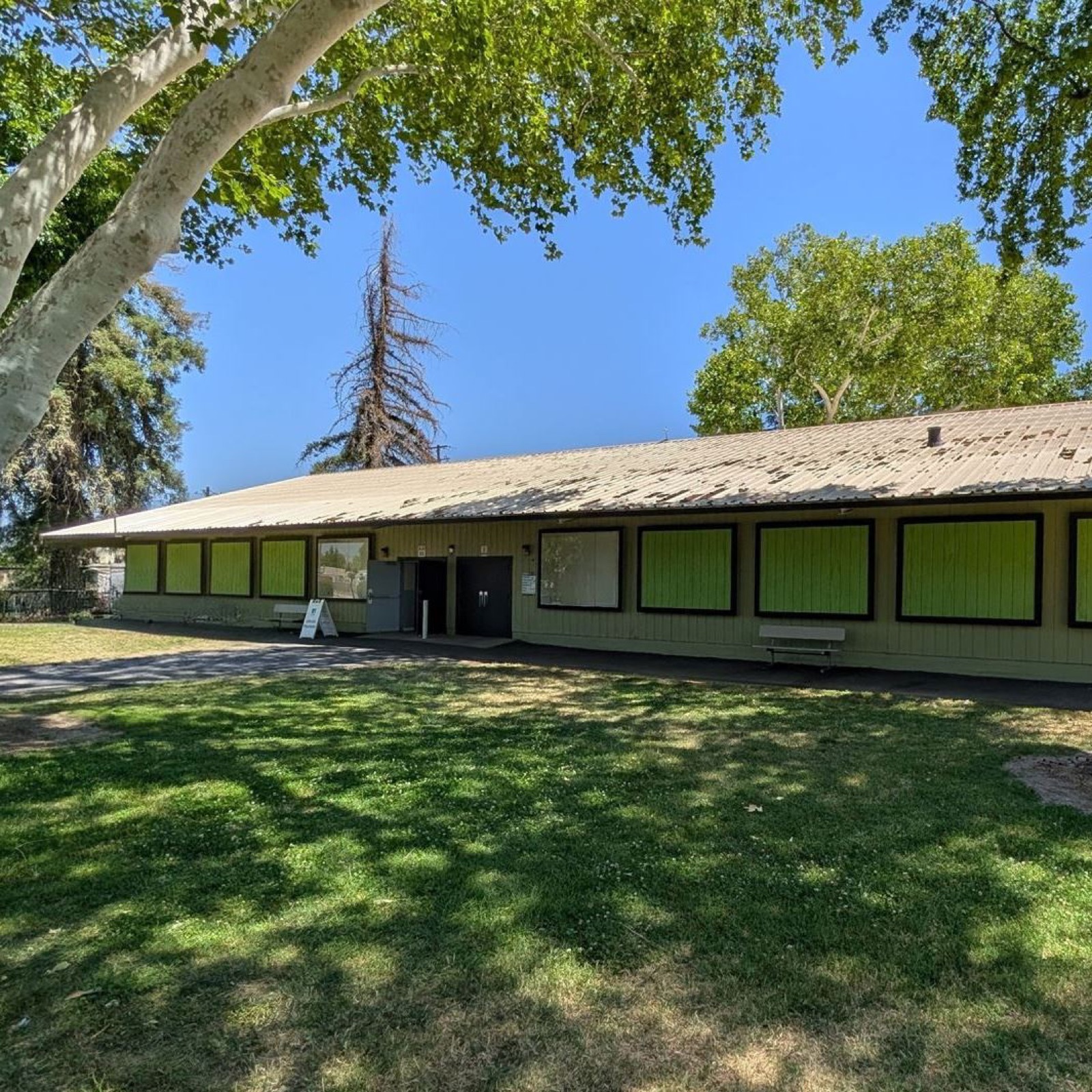 Building E-5 mid-size reception hall at Stanislaus County Fairgrounds & Event Center in Turlock, California