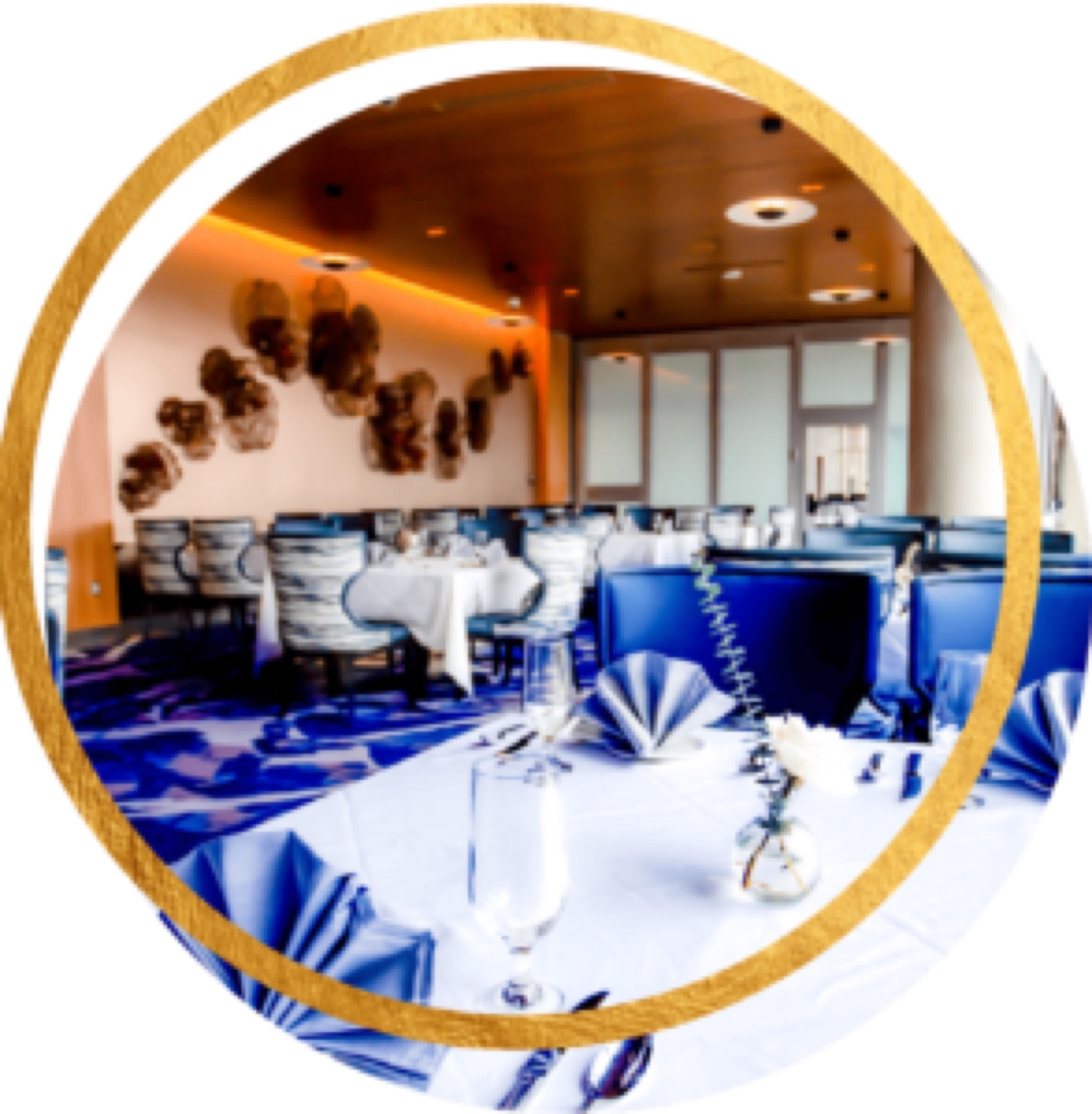 Eagles Landing private dining room at Table Mountain Casino Resort in Friant, California