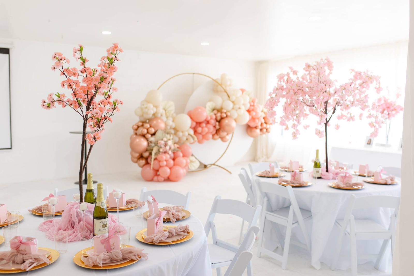 Interior of The Collective Space Events wedding venue in Riverbank, California