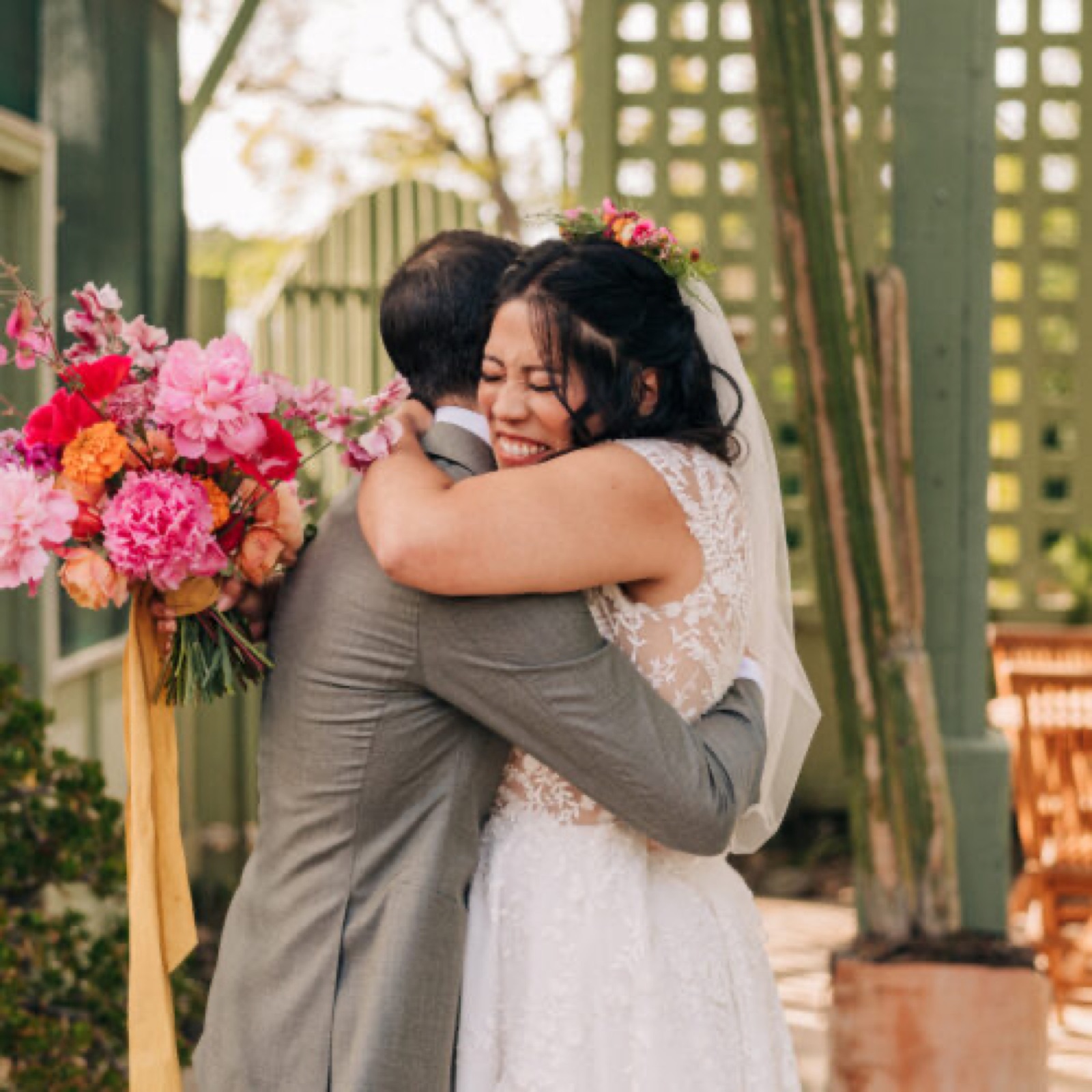 Garden path lined with exotic plants at The Ruth Bancroft Garden wedding venue in Walnut Creek, California