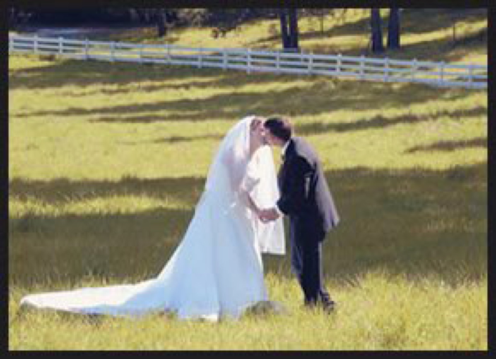 Outdoor wedding ceremony setup at Twain Harte Tree Farm in Twain Harte, California
