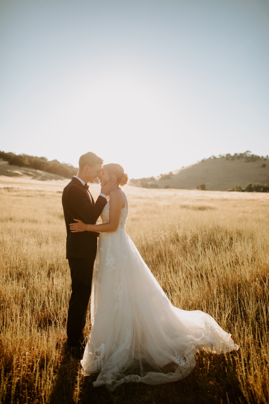 Farm exterior and event grounds at Twist Farm wedding venue in Jamestown, California