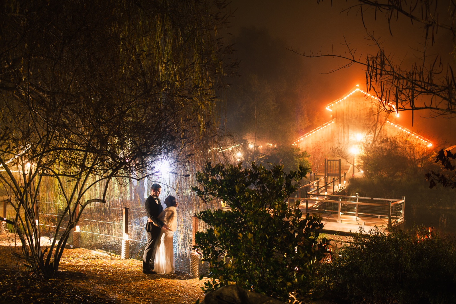 Chapel and outdoor wedding setting at Union Hill Inn in Sonora, California