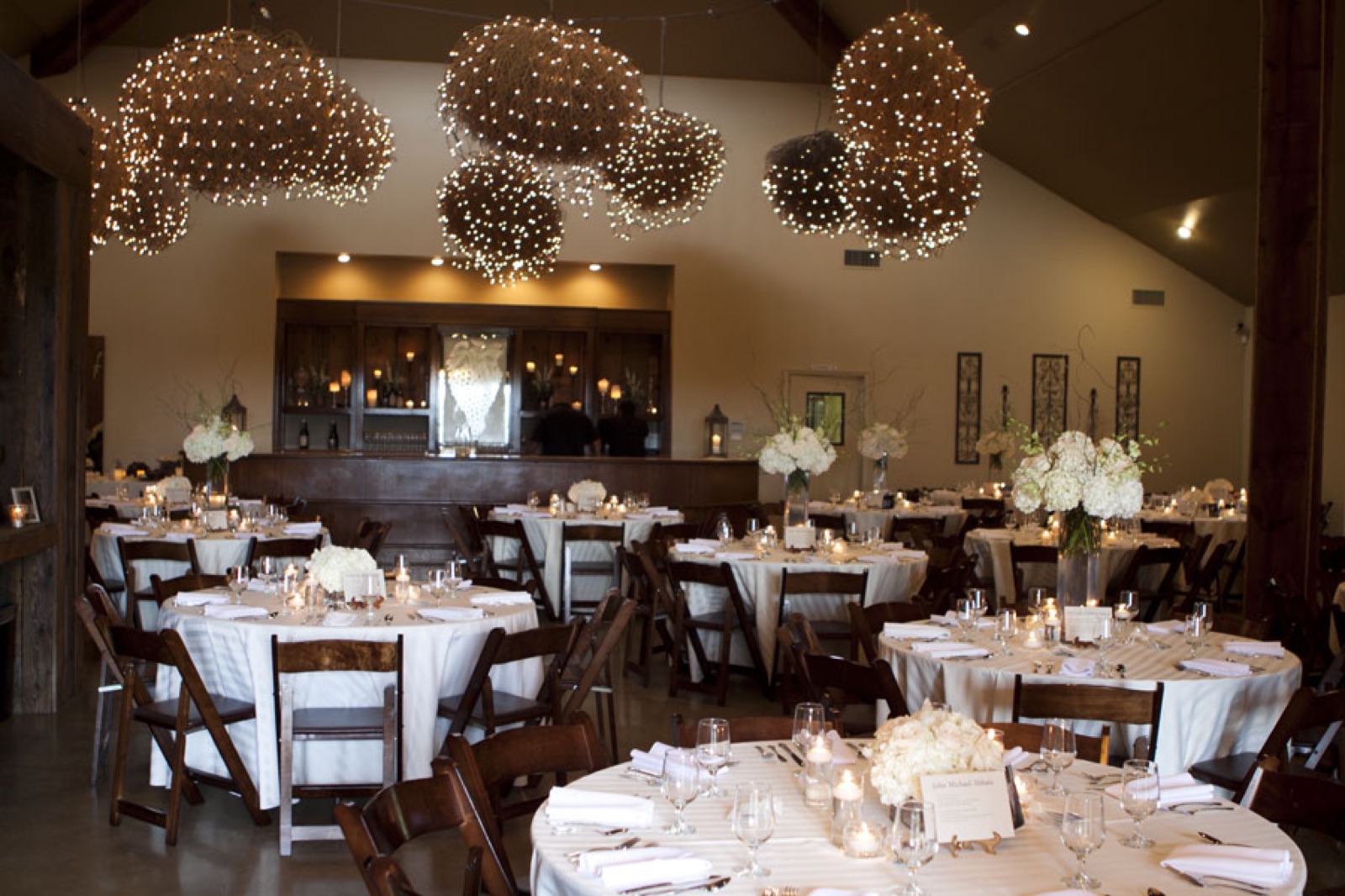 Vineyard and gardens at Vista Ranch and Cellars wedding venue in Merced, California