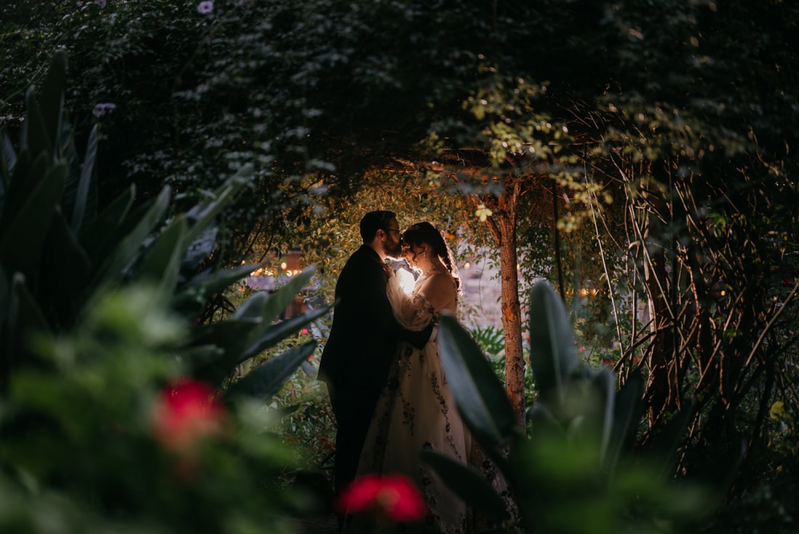 Lush wooded canyon setting at Wildwood Acres Resort wedding venue in Lafayette, California
