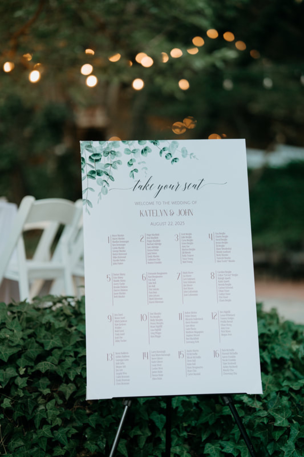 Outdoor event and dining space among the trees at Wildwood Acres Resort in Lafayette, California