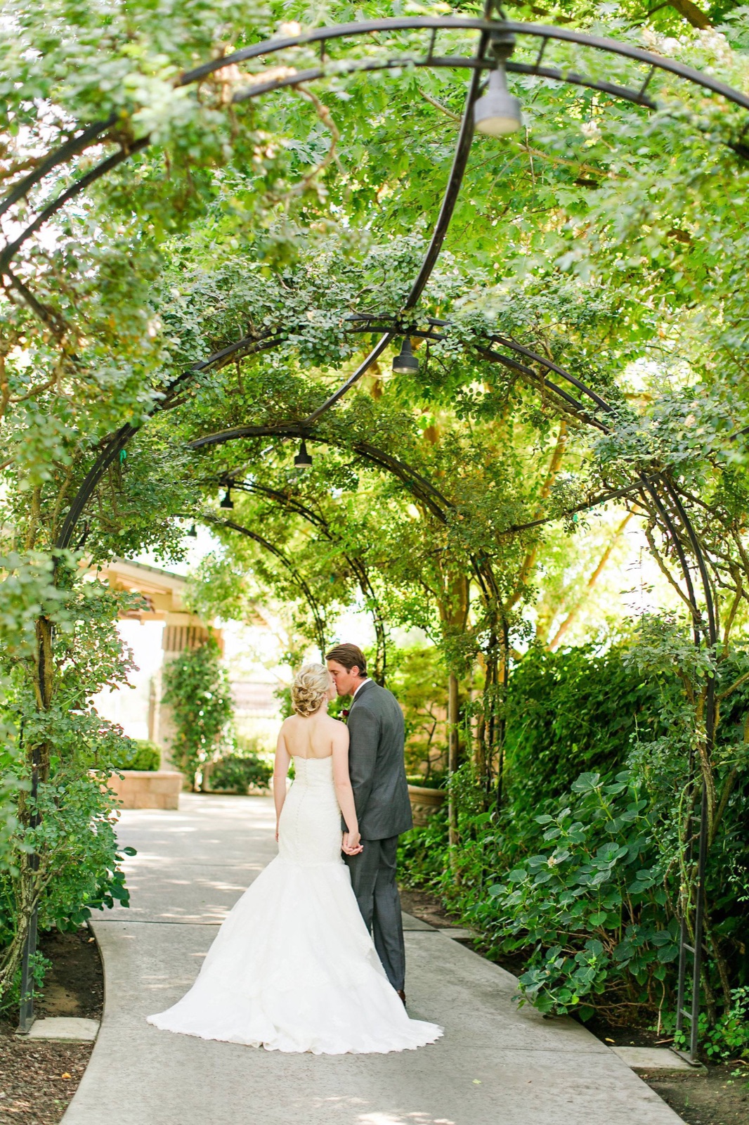English Garden wedding venue grounds at Wolf Lakes Park in Sanger, California